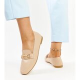 Gemre Beige decorative loafers Docherty | Shoptok.si