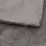  Teška deka s navlakom siva 138 x 200 cm 10 kg od tkanine | shoptok.hr