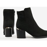 Resti Black women's low stiletto boots Traestra | Shoptok.si