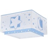 Dalber 63236T - Dečije plafonsko svetlo MOONLIGHT 2xE27/60W/230V plavo | Eponuda.com