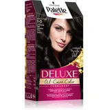 Schwarzkopf Palette Deluxe permanentna barva za lase odtenek 1-0 (900) Deep Natural Black 1 kos