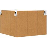 Viseći ormarić Umjetnički hrast i bijela 57 x 57 x 40 cm | Eponuda.com