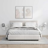  Polica na zidu Zidne 2 pcs Visoki sjaj bijela 38 x 19 x 19 cm | shoptok.hr