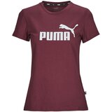 Puma Majice s kratkimi rokavi ESS LOGO TEE (S) Vijolična | Shoptok.si