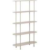 House Nordic Bež metalni regal 90x150x31 cm Rieti – | shoptok.hr
