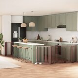 vidaXL Vrata za pse s vratašcima 8 panela sklopiva 640 cm drvo topole | shoptok.hr