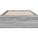  Okvir kreveta s ladicama siva boja hrasta 75 x 190 cm drveni | shoptok.hr