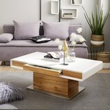 Lesnina-XXXL Klubska Miza Kopenhagen, Hrast, Bela, Nastavljiva | Shoptok.si