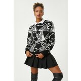 Koton Sweater - Black - Regular fit Cene