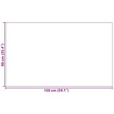  Otirač Bež i crna 90 x 150 cm 100% poliamid | shoptok.hr