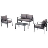 Hanah home Siena Anthracite Garden Lounge Set | ePonuda.com