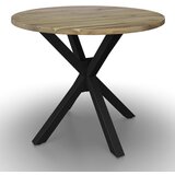 Bessagi Home Jedilna Miza Gemma, Barva Akacije, Ø 100cm | Shoptok.si