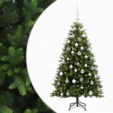  Umjetno božićno drvce s kuglicama 150 cm 150 LED lampica | shoptok.hr