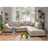MID.YOU sedežna garnitura, rebrasti žamet bež | Shoptok.si