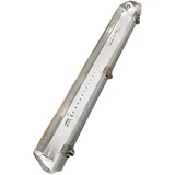 T8 vodotesna svetilka za 2 LED sijalki 120cm PVC