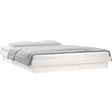  Posteljni okvir bel 120x190 cm trden les, (20903672) | Shoptok.si