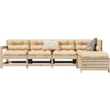 vidaXL 5-dijelni set vrtnih sofa od masivne borovine Cijene