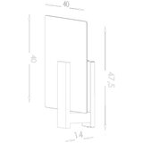  Sollux SL.1097 - Plafonska svetiljka LAPPO 2xE27/15W/230V wenge | Eponuda.com
