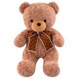  igračka Medo sa smeđom mašnom 45cm - bež | Shoptok.si