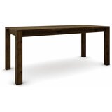  Hrastov stol 180 x 80 cm, braon brušen sa zlatnim efektom Cijene