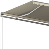  Samostojeća automatska tenda 600 x 350 cm krem | shoptok.hr