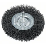 Ploščata žična krtača Craftomat (primerna za: običajne vrtalne glave, premer: 100 mm, premer stebla: 6 mm)