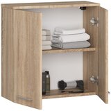 AKORD Fin Viseča Kopalniška Omarica, 2 Vrata, Hrast Sonoma, (5000332652) | Shoptok.si