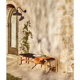Kave Home Temno siva/v naravni barvi vrtna klop iz masivnega lesa Alipa – | Shoptok.si