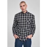 Urban Classics Oversized Check Shirt Midnight/White | Shoptok.si