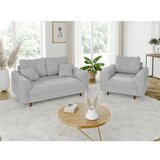 Ropez Svetlo siva sedežna garnitura 150 cm Ariella – | Shoptok.si