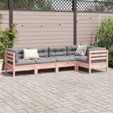 vidaXL 5-dijelni set vrtnih sofa s jastucima masivno drvo duglazije | shoptok.hr
