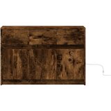 TV ormarić s LED svjetlima boja hrasta 91x34x61 cm drveni | Eponuda.ba