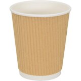  Papirnate šalice za kavu 500 kom 8 oz 200 ml smeđe | shoptok.hr