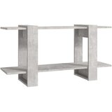  Knjižna omara betonsko siva 100x30x51 cm konstruiran les, (20705963) | Shoptok.si