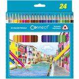  Boje drvene 24boje trokutaste connect blister | shoptok.hr