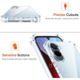Techsuit Shockproof Clear Silicone prozirna maskica otporna na udarce za Xiaomi Redmi A7 Pro 4G | shoptok.hr