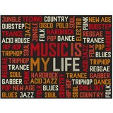  Tapeta - Music is my life 200x154 | shoptok.hr