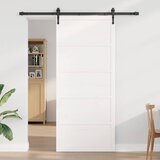 Vrata staje Bijela 80 x 2,5 x 208 cm Masivna borovina | shoptok.hr