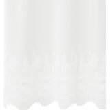vidaXL Zavjese sa zavjesama Cvjetni Bijela 400 x 240 cm Poliester | shoptok.hr