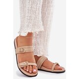 Boto Women's Sandals With Buckles Beige Brinella | Shoptok.si