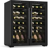 Klarstein Shiraz Weinkühlschrank | 2 Kühlzonen | LED-Beleuchtung | Touch-Control | freistehend | shoptok.hr