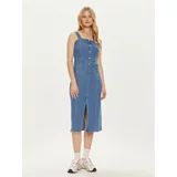 Vero_Moda Jeans obleka Saila 10310393 Modra Regular Fit