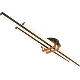 XXXL Brilo - plafonsko LED svetlo TINKA LED/30W/230V 3000K crna Cene
