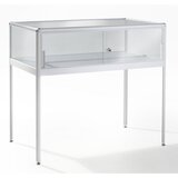 eurokraft pro Vitrina, izvedba kot namizna vitrina, širina 1000 mm, 2 drsnih vrat | Shoptok.si