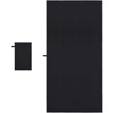 vidaXL Komplet športnih brisač Drugo Črna blago | Shoptok.si