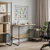  Stol s pohranom Hrast sonoma 131.5 x 50 x 75.5 cm | shoptok.hr