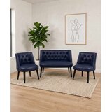 Atelier Del Sofa Az-Tkmln-01-Syh set od 2 fotelje i dvoseda, tamnoplava Cene