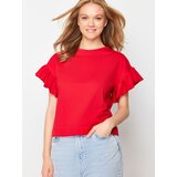 Trendyol Ženska majica TWOSS22TS2429, Crvena | Eponuda.com