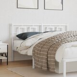 The Living Store Kovinsko vzglavje belo 160 cm - Vzglavje, (21498734) Cene