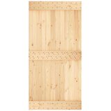  Vrata NARVIK Naravna 100 x 210 cm Masiven borov les, (5000215351) | Shoptok.si